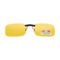 NightDriving - Rectangle Yellow/L Clip On Sunglasses for Men & Women